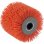 Cepillo de rodillo abrasivo Far Tools 120 mm para madera, piedra y metal