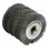 Cepillo de rodillo abrasivo Far Tools 120 mm para madera, piedra y metal
