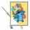 Kit di pittura a numeri Ravensburger Creart Kids Stitch 18x24 cm