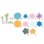 Kit di Ricarica Smoby Flower Market - 95 Pezzi Per 16 Fiori Multicolori
