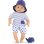 Bambola da Bagno Corolle Bébé Bain Marin 30 cm con Balena e Aroma Vaniglia