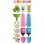 Kit creativo Clementoni Crea Tus Fluos Sweet Pets 2 Pack