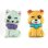 Kit creativo Clementoni Crea Tus Fluos Sweet Pets 2 Pack
