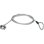 Cable antirrobo Techly 106060 1,4 m 2 llaves Plata