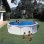 Piscina smontabile GRE KITPR453 Rotonda Acciaio Zincato Ø4.80 x 1.22 m Liner PVC Filtro Cartuccia Scala Sicurezza