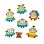 Kit Perline Aquabeads Minions 2 530 Pezzi Multicolori Piastra Quadrata Spruzzino