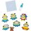 Kit Perline Aquabeads Minions 2 530 Pezzi Multicolori Piastra Quadrata Spruzzino