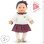 Bambola Corolle Mon Grand Poupon Suzanne 36 cm Corpo Morbido Occhi Assonnati