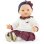 Bambola Corolle Mon Grand Poupon Suzanne 36 cm Corpo Morbido Occhi Assonnati