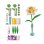 Kit Creativo Clementoni Coltiva i Tuoi Fiori Narciso - 2 Fiori di Carta da Assemblare