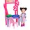 Muñeca Barbie Profesora Set de Aula con Mini Estudiante y Accesorios Educativos