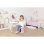 Smoby Disney Princess Tovaglia Bimbi 2 In 1 con Panchina, Specchio Ovale Regolabile, 3 Cassetti e +10 Accessori Rosa e Bianco