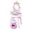 Smoby Disney Princess Tovaglia Bimbi 2 In 1 con Panchina, Specchio Ovale Regolabile, 3 Cassetti e +10 Accessori Rosa e Bianco