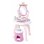 Smoby Disney Princess Tovaglia Bimbi 2 In 1 con Panchina, Specchio Ovale Regolabile, 3 Cassetti e +10 Accessori Rosa e Bianco