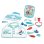 Kit de Juego Médico Electrónico VTech con Tableta Interactiva y 15 Accesorios