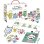 Kit Attività Emozioni Nathan 10 Attività + Schede + Ruota + Specchio + Lavagna Magnetica