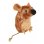 Peluche TRIXIE Mouse pour Chat Marron 80 mm