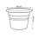 Pot Rond Elho Green Basics Plastique Recyclé Ø40 cm Terracota Mat