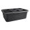 Elho Green Basics Jardinière Rectangulaire 84L Plastique 100% Recyclé Avec Drainage