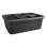Elho Green Basics Jardinière Rectangulaire 84L Plastique 100% Recyclé Avec Drainage