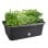 Elho Green Basics Jardinière Rectangulaire 84L Plastique 100% Recyclé Avec Drainage
