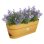 Jardinière Elho Vibia 50 cm Rose Empolvé Réservoir d'Eau Intégré Plastique Recyclé Mat