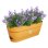 Jardinière Elho Vibia 50 cm Rose Empolvé Réservoir d'Eau Intégré Plastique Recyclé Mat