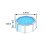 Piscine démontable Gre Kitpr358 3,70 m structure acier liner azul filtre sable