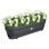 Jardinière Elho Vibia Campana Allin1 11L Antracite avec plateau intégré