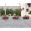 Bac à fleurs Artevasi Venezia Re Kit Rectangulaire 50 cm Gris Clair