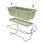 Jardinière Elho Barcelona Allin1 50 50x28x19 cm Vert 100% Plastique Recyclé