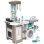 Cucina da gioco 2 in 1 Smoby Tefal Cuisine Clean con 36 accessori e suoni elettronici