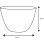 Jardinière Ronde EDA Element Ø50 cm 47 L Kaki Résistante UV Gel