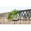 Support Macettes Balcony Artevasi Gris Antracite 25x25cm Drainage Ouvert