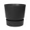 Jardinière Ronde Elho Greenville Round 40 31L Noir Mat 100% Plastique Recyclé