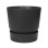 Jardinière Ronde Elho Greenville Round 40 31L Noir Mat 100% Plastique Recyclé
