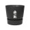 Jardinière Ronde Elho Greenville Round 40 31L Noir Mat 100% Plastique Recyclé