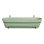 Jardinière de balcon Elho Vibia Campana All-in-one 70 cm Vert
