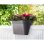 Artevasi Capri Jardinière de Balcon 30x60x30 cm 26,8 L Gris Taupe Plastique UV