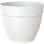 Maceta Artevasi Capri Campana Blanche 35 cm 20 L Plastique Recycle Drainage Int Ext