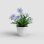 Maceta Artevasi Capri Campana Blanche 35 cm 20 L Plastique Recycle Drainage Int Ext