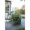 Macetero Elho Greenville Terrase 80 Oval avec Roues 42 L - Plastique Recyclé