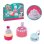 Kit decorazione pasticceria infantile violetta Epoch con mini torte