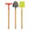 Kit Utensili Giardino Bambini Ecoiffier 4338 - 3 Pezzi 70 cm Multicolore