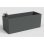 Jardinière rectangulaire Artevasi Rimini 17L Auto-irrigation SWS Gris anthracite