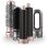 Spazzola Modellante Multifunzione Jocca 2412 1000W Ceramica 3 Temperature 5 Accessori Nero