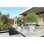 Jardinière Capri Artevasi 40 cm Vert Gris Mat Extérieur