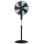 Ventilateur sur Pied Cecotec 56W 40cm 3 Vitesses Hauteur Réglable Oscillant Sécurité