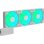 Raffreddamento Aria APNX 120 mm FP1 RGB Indirizzabile PWM 3 Pezzi