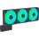 Raffreddamento Aria APNX Ventola Case RGB PWM 120 mm Kit 3 Pezzi